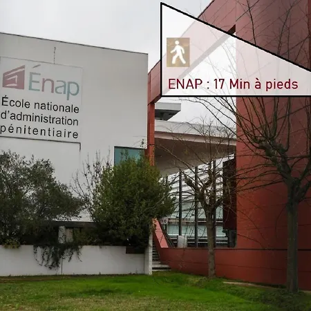 Douce Escale - Sud, T2, Rdj, Clim Reversible, Proche Enap Apartmán *