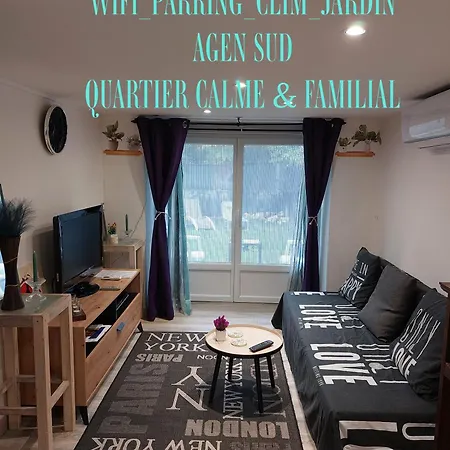 Douce Escale - Sud, T2, Rdj, Clim Reversible, Proche Enap Apartment *